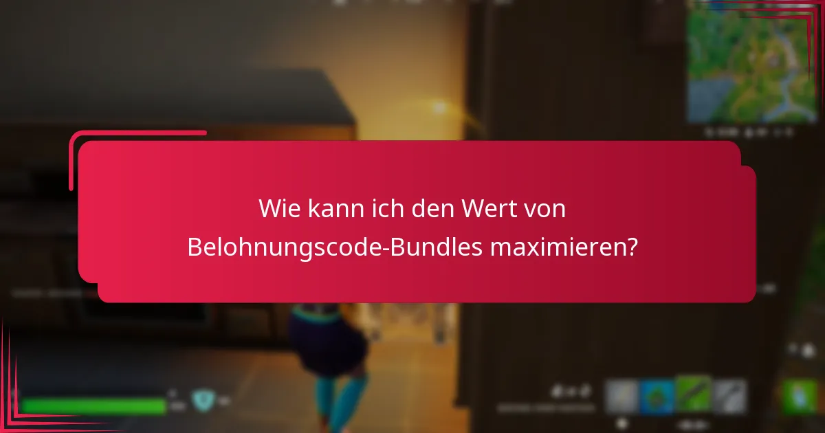 Wie vergleichen sich verschiedene Belohnungscode-Bundles?